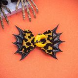 Trendy Halloween Hair Bow With Charm