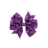 Ribbon Hair bow Simple Style Hair Clip For Halloween