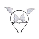 Demon Horn Funny Hairpin Headband Set