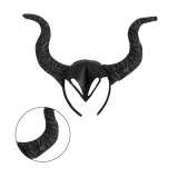 Halloween Cow Horn Headband Children's Adult Party Decoration