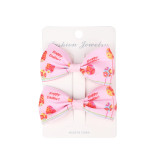 Set Of 2Pcs Easter Hair Bow Clip