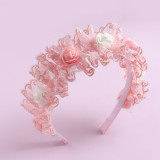 Large boutique Fresh and Sweet Flowers Headband
