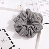 Thousand Bird Grid Scrunchies Cotton Fabric