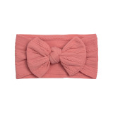 Soft Jacquard Nylon Children's Headwear