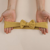 New High-end Children's Bow Headband With High Elastic Nylon