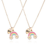 Children's Rainbow Environmental Protection Necklace