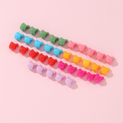 20Pcs Colorful Lovely Bears Clip