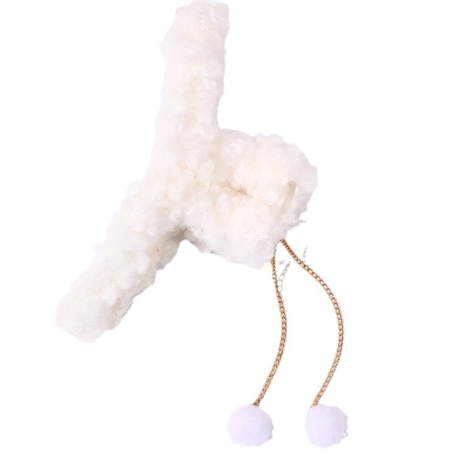 Ethnic Style Pearl Tassel Hair Claw