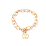 Fashion Retro Metal Figure Bracelet
