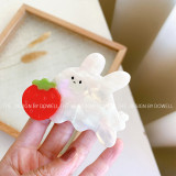 Cute Spliced Contrast Hair Claw