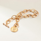 Fashion Retro Metal Figure Bracelet