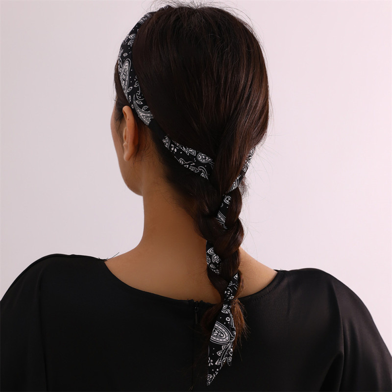 Girls' Hair Band And Headband Integrated