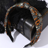 New Halloween Fabric Tie Headband