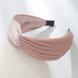 Wide Edge Double Fabric Hair Band