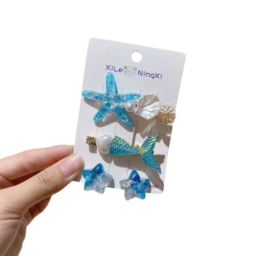 3PCS Set Of Mermaid Hair Clip