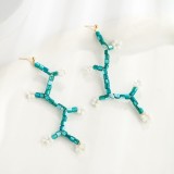 Small Fresh Handmade Flower Earrings