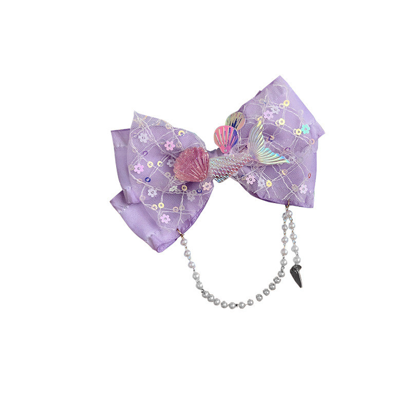 Sweet Mermaid Bow Clip