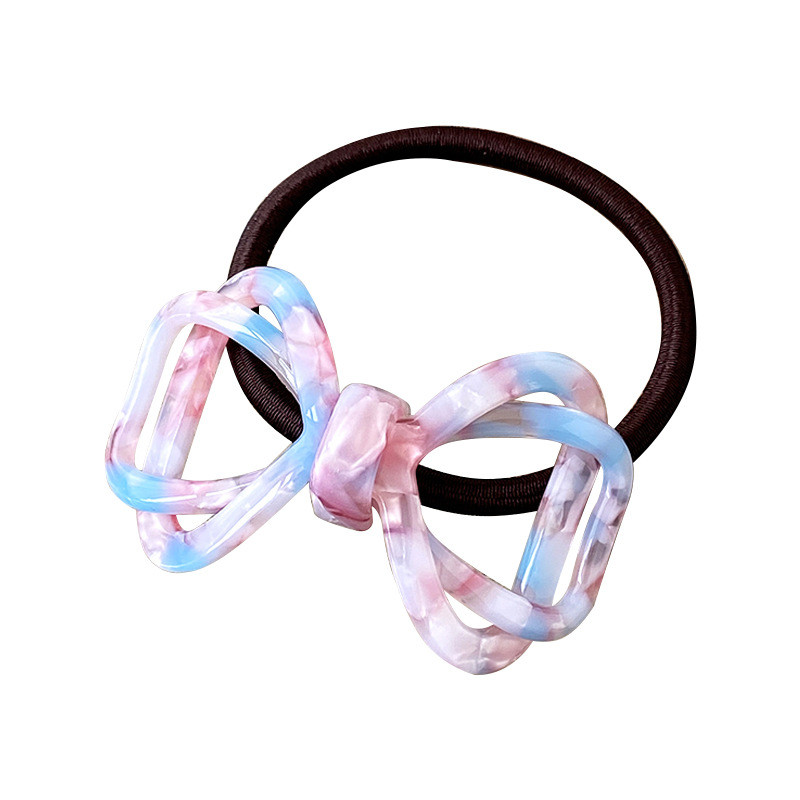 Double Layer Bow Hair Tie