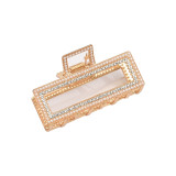 Metal With Rhinestone Hair Claw