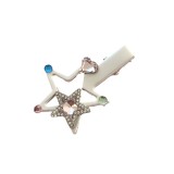 New Star Alloy With Rhinestone