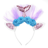 New Mermaid Glitter Headband
