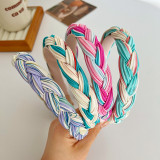 New Contrasting And Versatile Woven Hair Band