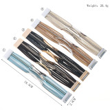 Leather Rope Woven Bracelet