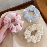 Fresh Flower Scrunchies