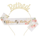 Happy Retired Headband