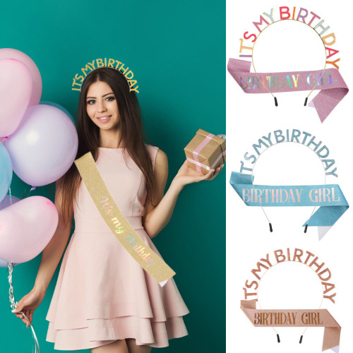 IT'S MY BIRTHDAY Headband Set