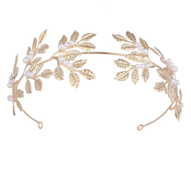 Bridal Crown Leaf Headband