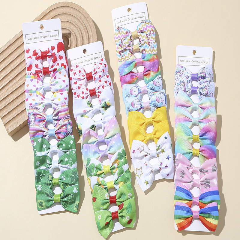 10PCS Unicorn Clip Set
