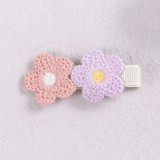 Colorful Flower Clip