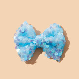 Sequin Hair Bow Clip