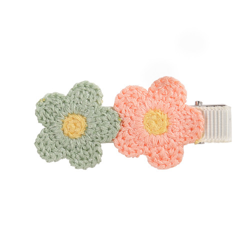 Colorful Flower Clip