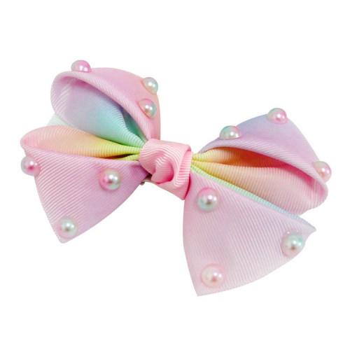 Colorful Bow Clip Set