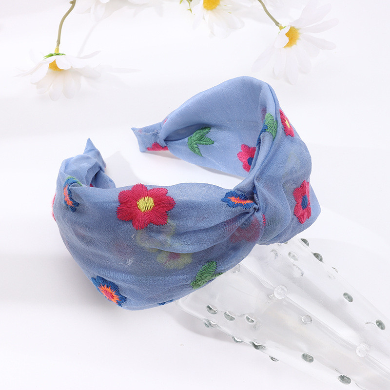 Colorful Flower Headband