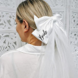 Bride Bow Clip