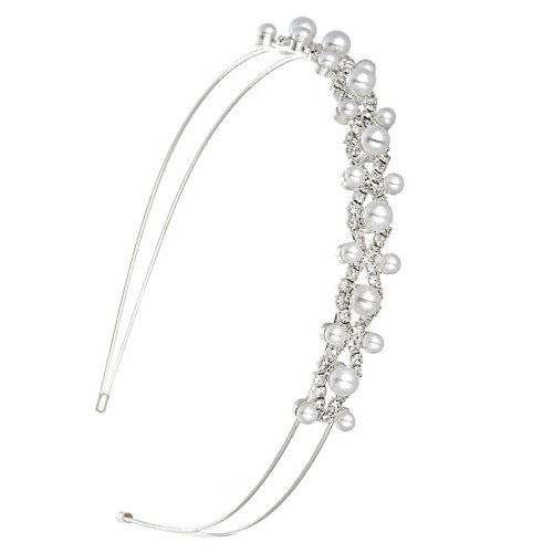 Double Layer Pearl Headband