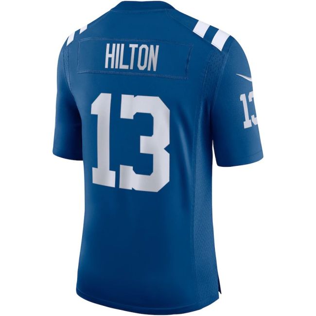 IN.Colts #13 T.Y. Hilton Royal Vapor Limited Jersey Stitched American Football Jerseys