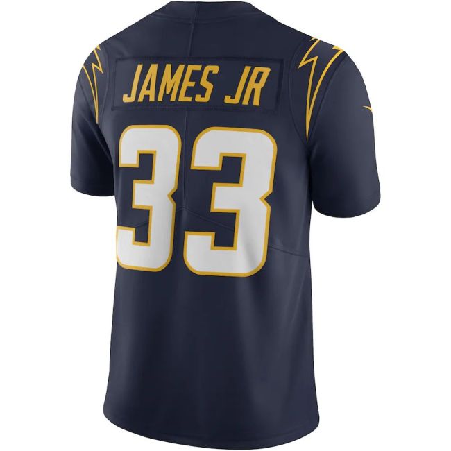 LA.Chargers #33 Derwin James Navy Alternate Vapor Limited Jersey Stitched American Football Jerseys