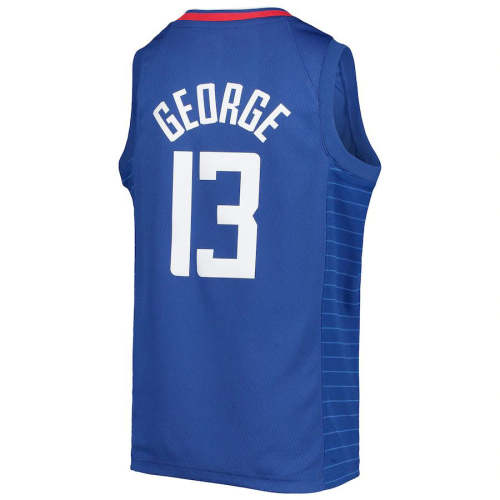 LA.Clippers #13 Paul George 2021-22 Diamond Swingman Jersey Icon Edition Royal Stitched American Basketball Jersey