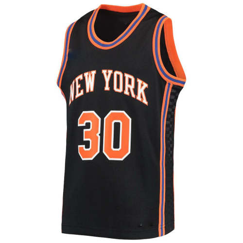 NY.Knicks #30 Julius Randle 2021-22 Swingman Jersey City Edition Navy Stitched American Basketball Jersey