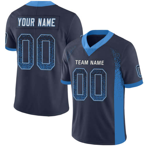 Custom  LA.Chargers Stitched American Football Jerseys Personalize Birthday Gifts Navy Jersey