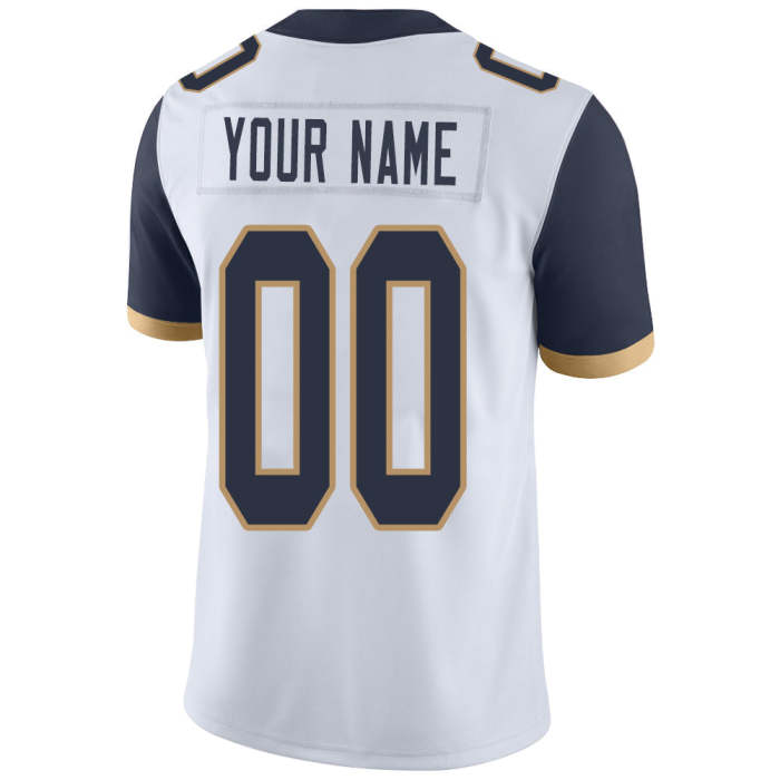 Custom  LA.Chargers Stitched American Football Jerseys Personalize Birthday Gifts White Jersey