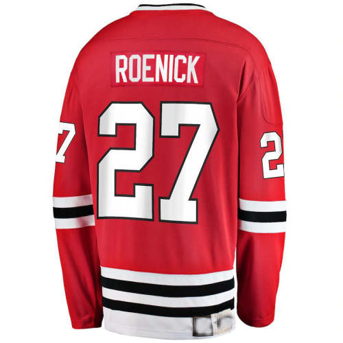 C.Blackhawks #27 Jeremy Roenick Fanatics Branded Premier Breakaway Retired Player Jersey Red Stitched American Hockey Jerseys