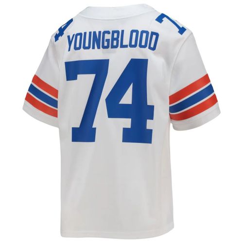 F.Gators #74 Jack Youngblood Jordan Brand Alumni Jersey White Stitched American College Jerseys