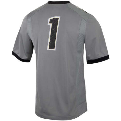 #1 C.Buffaloes Untouchable Football Jersey - Charcoal Stitched American College Jerseys