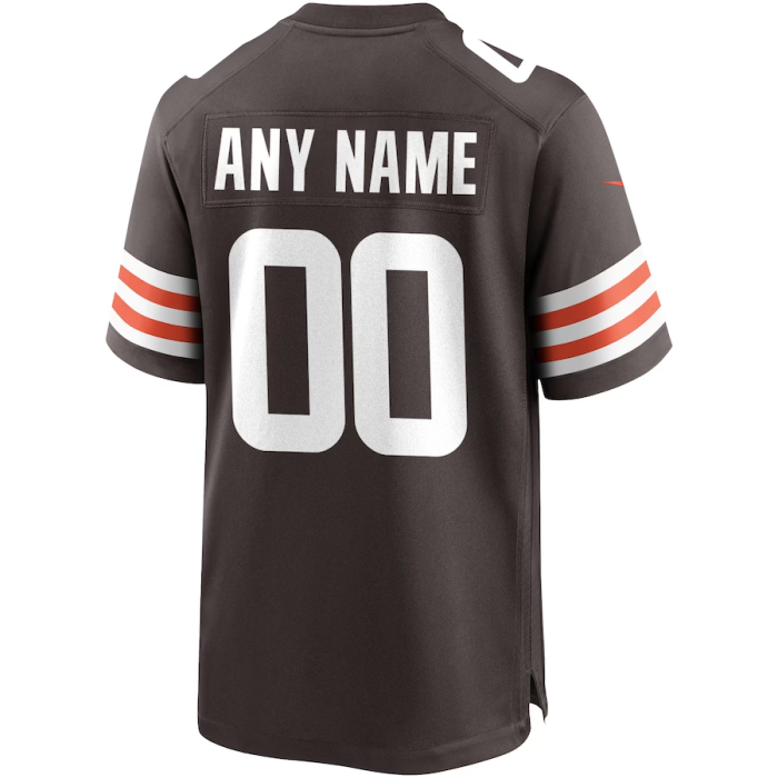 Custom C.Browns  Brown  Game Jersey Stitched American Football Jerseys