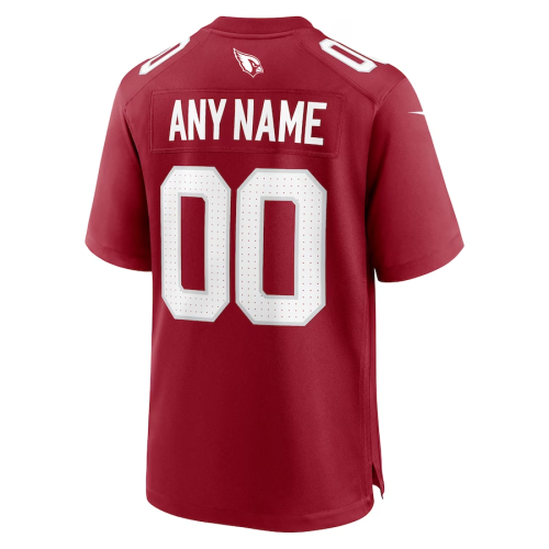 Custom A.Cardinal Red Game Jersey Stitched American Football Jerseys